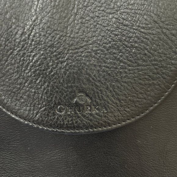 Vintage Ghurka Black Leather Shoulder Bag - Picture 4 of 6